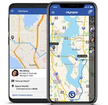 Glympse gps takip uygulaması