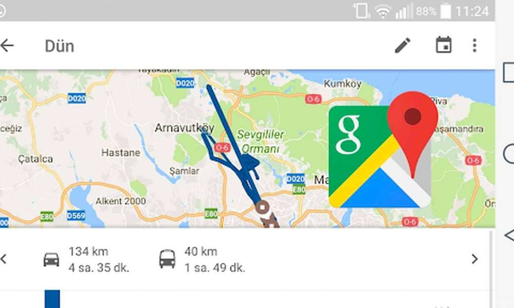 Google konum geçmişiyle takip