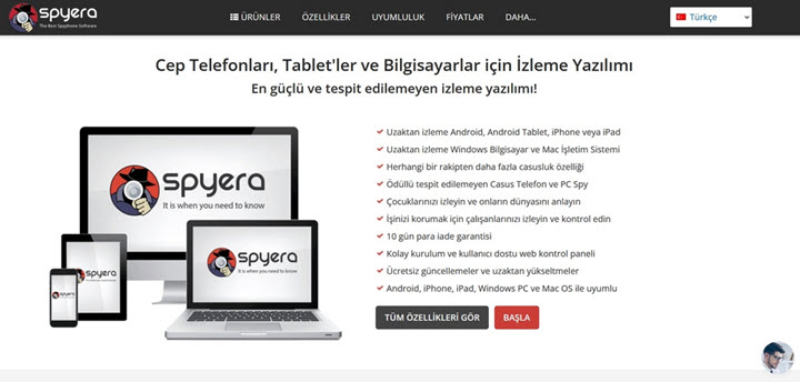 Spyera izleme yazılımı